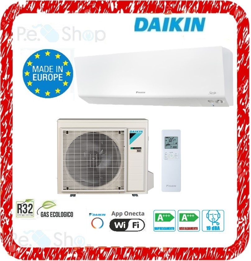 DAIKIN ATXM25R ARXM25R CONDIZIONATORE 9000 BTU R32 19DB CLASSE A+++/A+++ WIFI - Foto 1 di 1